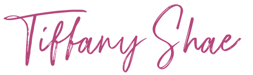 Tiffany Shae logo in pink