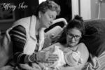 Nana is a little smitten too.  Three generations of beautiful women. Sacred Heart Birth Place, 30A Birth Photographer